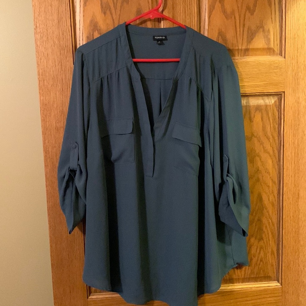 Torrid Harper blouse